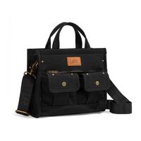 Lee Canvas Work Tote Bag for Women Multi Pocket Shoulder Bag,Travel Accessories Nurse Professional Tote Bag