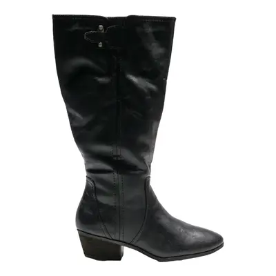 DR SCHOLLS High Boots Black Synthetic Womens UK 6.5