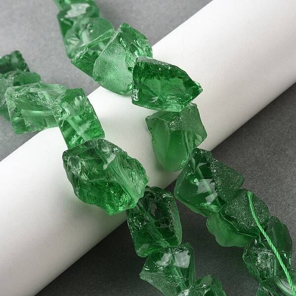 Transparent Glass Beads Strands