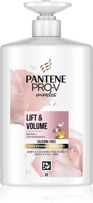 Pantene Pro-V Miracles Lift'N Volumizing Shampoo for Delicate Hair with Biotin 1000ml