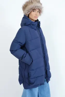Coa Fargo Puffer Dark-Navy | Color: DARK NAVY | Size: XXS