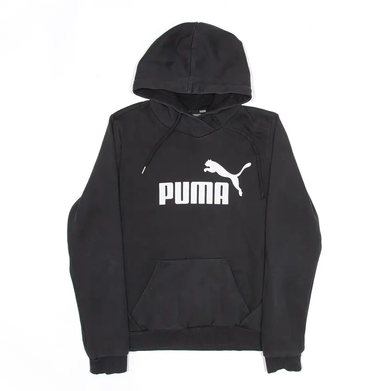 PUMA Sports Black Pullover Hoodie Womens M