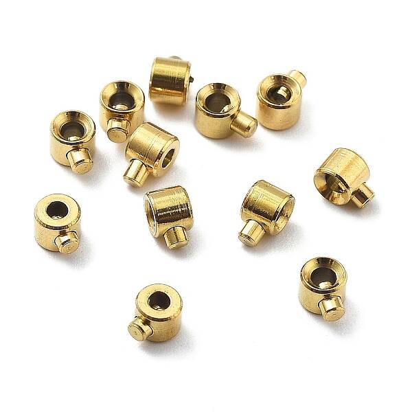Ion Plating(IP) 304 Stainless Steel Crimp Beads