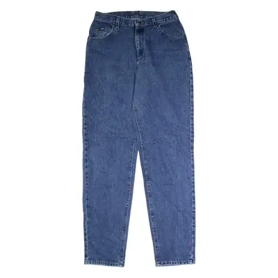 LEE Womens Jeans Blue Regular Straight W30 L34