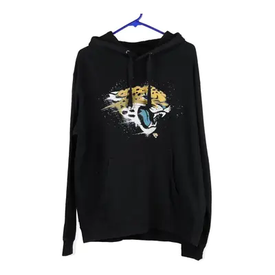 Jacksonville Jaguars Nfl NFL Hoodie - Large Black Cotton