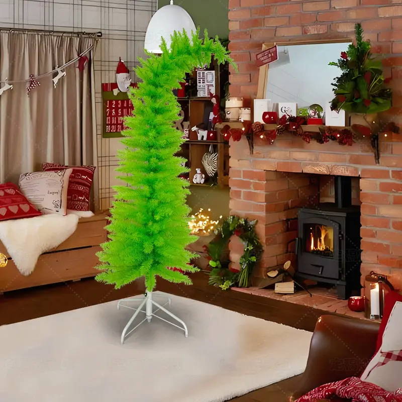 6FT Bendable Artificial Christmas Tree - Easy Assembly, Perfect for Cozy Home Holiday Vibes | Must-Have Festive Decor for Liv...