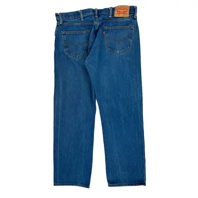 Levis Jeans - 36W 28L Blue Cotton