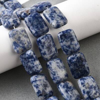 Natural Blue Spot Jasper Beads Strands