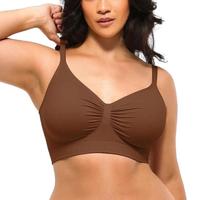 Shapellx ZeroFeel Wireless Bra – Wide Band & Cross-Back Support live