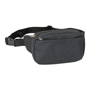 50 Custom Heather 3-Zipper Fanny Waist Pack - Organizer ...