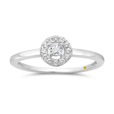 Opra Lab Grown Diamond Ring | 14K White Gold 1/5 CT. TW.