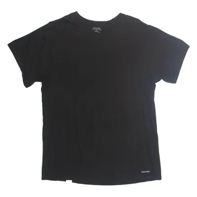 CALVIN KLEIN Classic Fit Mens T-Shirt Black M