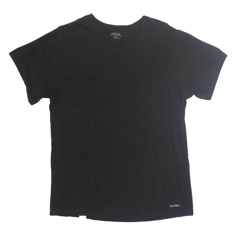 CALVIN KLEIN Classic Fit Mens T-Shirt Black M