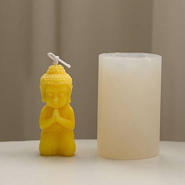 DIY Candle Silicone Statue Molds