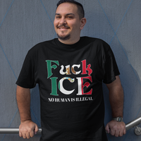 Mexican Fuk Ice Shirt, No Human Is Illegal Hoodie, Mexico Abolish ICE Tee