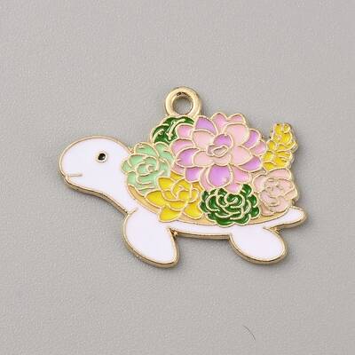 Alloy Enamel Pendants
