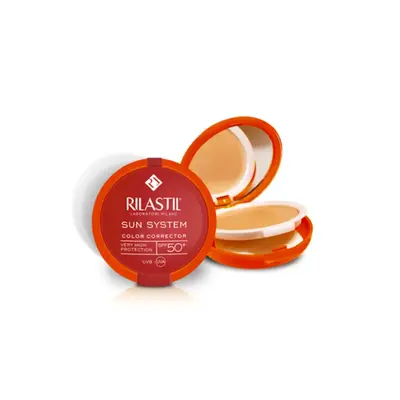 Rilastil Sun System Crema compatto Uniforme Spf50+ Tonalità 02 Dore 10g