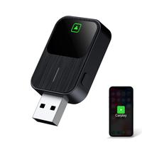 Wireless Car Adapter, 1pc Mini Size Wireless Car Adapter, Stable Control & No Delay Car Adapter for iPhone, Car Electronics A...