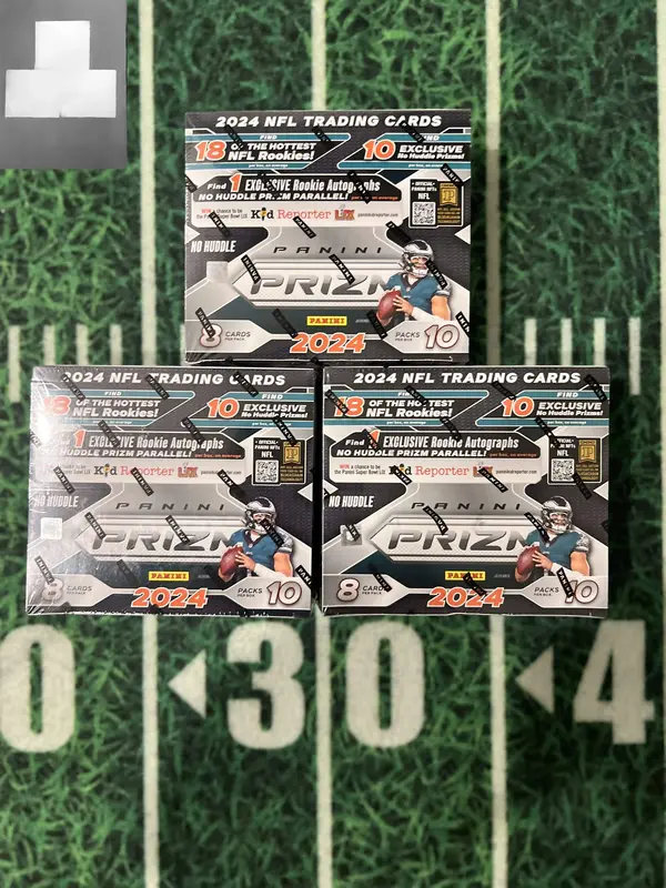 Break #341 - (3) Prizm No Huddle HOBBY BOX Break - Football Cards FIRE