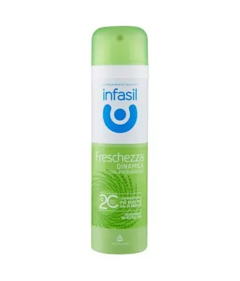 Infasil Dynamic Freshness Spray With Antibacterial 150 Ml