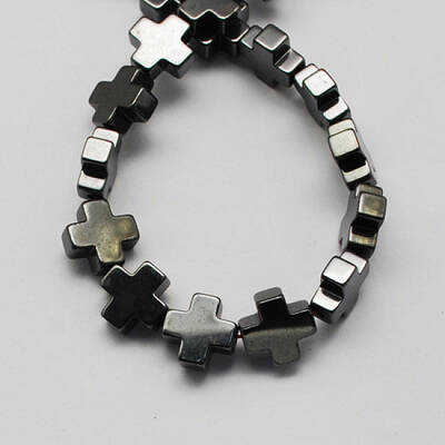 Non-magnetic Synthetic Hematite Beads Strands