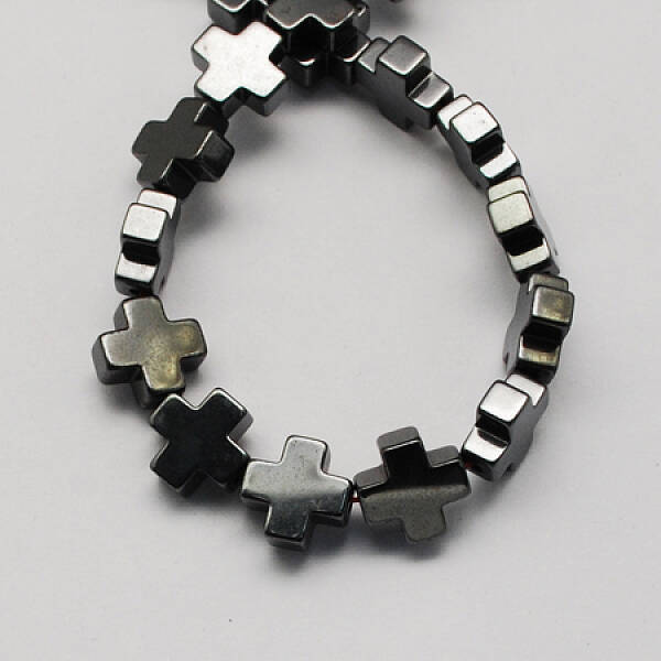 Non-magnetic Synthetic Hematite Beads Strands