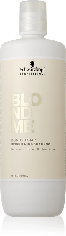 Schwarzkopf Professional Blondme Bond Repair Illuminating Shampoo for Blonde Hair 1000 ml