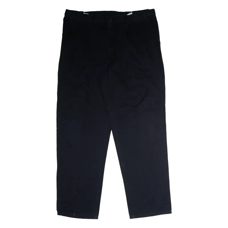 DICKIES Workwear Mens Trousers Black Regular Straight W36 L32