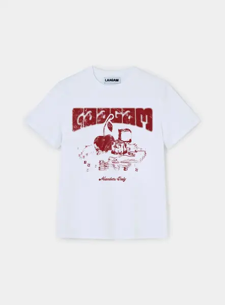 4EVER COTTON LOGO T-SHIRT | Size: S