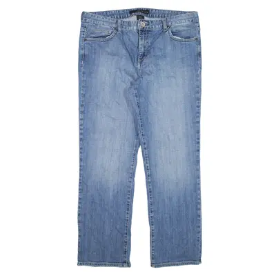 CALVIN KLEIN Jeans Blue Denim Regular Straight Womens W32 L27