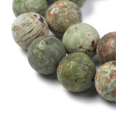 Natural Green Opal Beads Strands