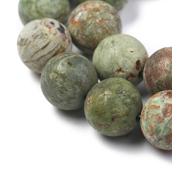Natural Green Opal Beads Strands