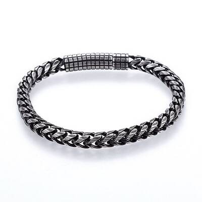 Retro 304 Stainless Steel Chain Bracelets