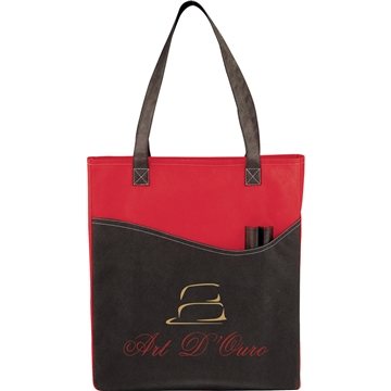 250 Promotional Rivers Pocket Non-Woven Convention Tote - ...
