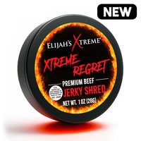 Elijah's Xtreme Single Can Shredded Beef Jerky 1oz Can - Premium Beef Jerky, Available in Pineapple Mango Habanero & Maple BB...