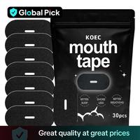 Sleep Mouth Tape, 30pcs/30pcs*2 Breathable Mouth Tape, Comfortable Sleeping Tape, Black Healthcare Body Care Product, Gift, G...