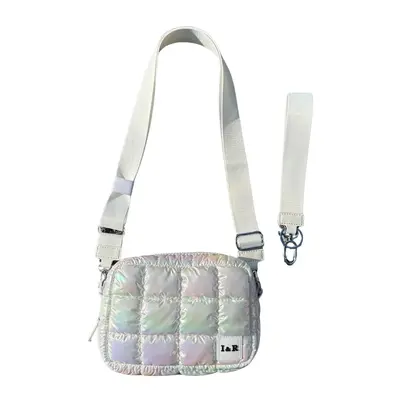 Iris Galaxy Accessory Crossbody Bag -  Adjustable Strap, Puff Bag, Long Strap Purse (#24234) By Iris & Rainbow