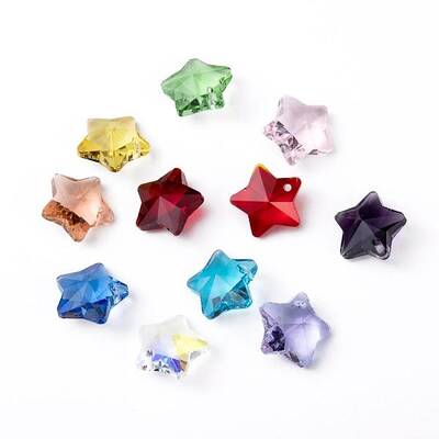 Transparent Glass Pendants