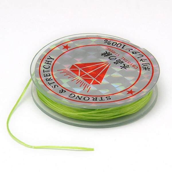 Flat Elastic Crystal String
