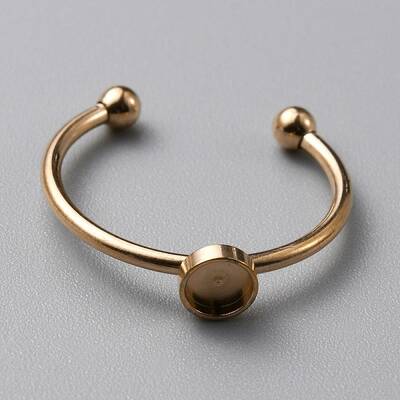 304 Stainless Steel Cuff Ring Components