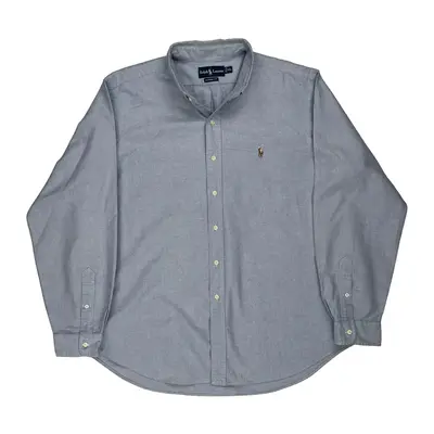 Ralph Lauren Shirt - 2XL Blue Cotton