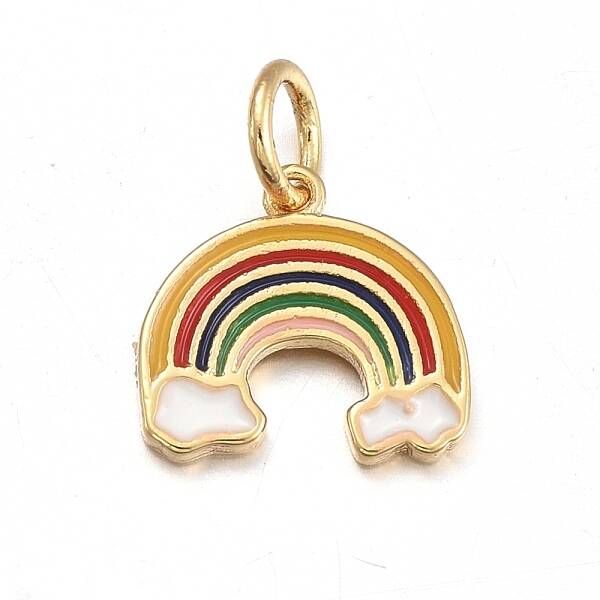 Brass Enamel Charms