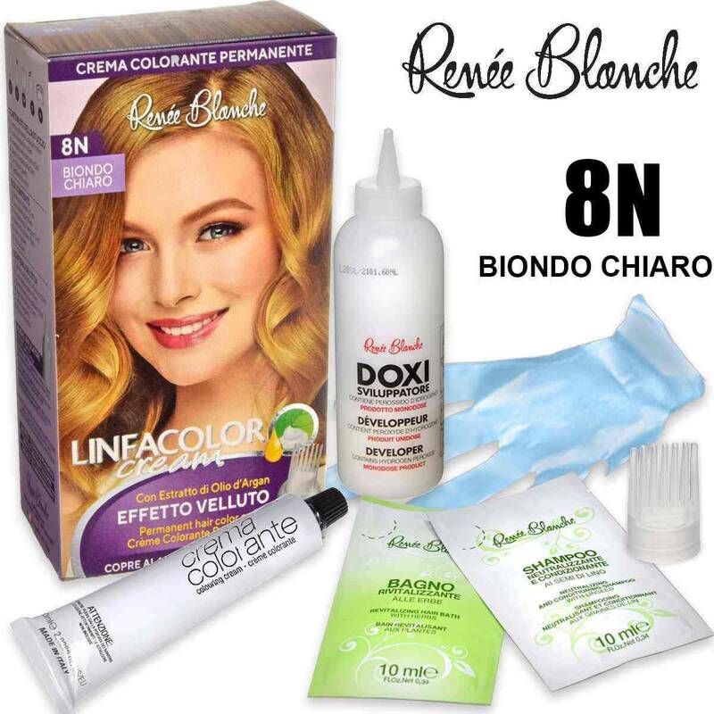 Linfacolor Crema 8N Biondo Chiaro