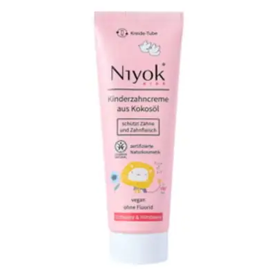 Niyok Strawberry & Raspberry Children's Toothpaste, 75 ml