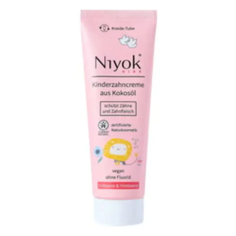 Niyok Strawberry & Raspberry Children's Toothpaste, 75 ml