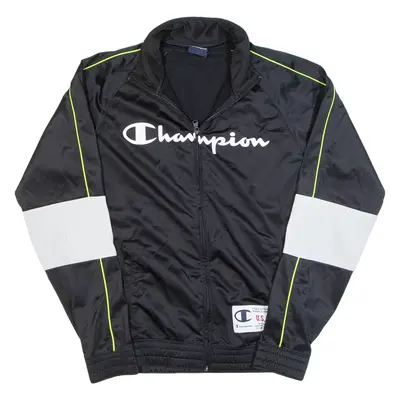 CHAMPION Mens Track Jacket Black S