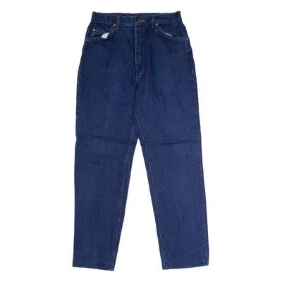 LEE Womens Jeans Blue Regular Straight W28 L30