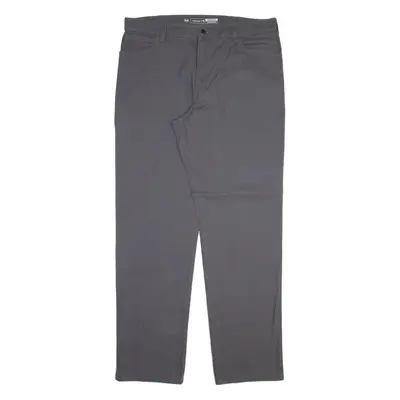 CARHARTT Mens Trousers Grey Relaxed Straight W38 L34