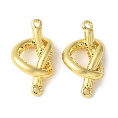 Brass Knot Connector Charms