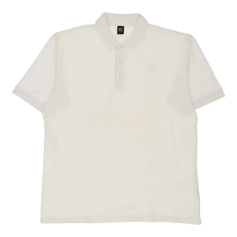 Gianfranco Ferre Polo Shirt - XL White Cotton